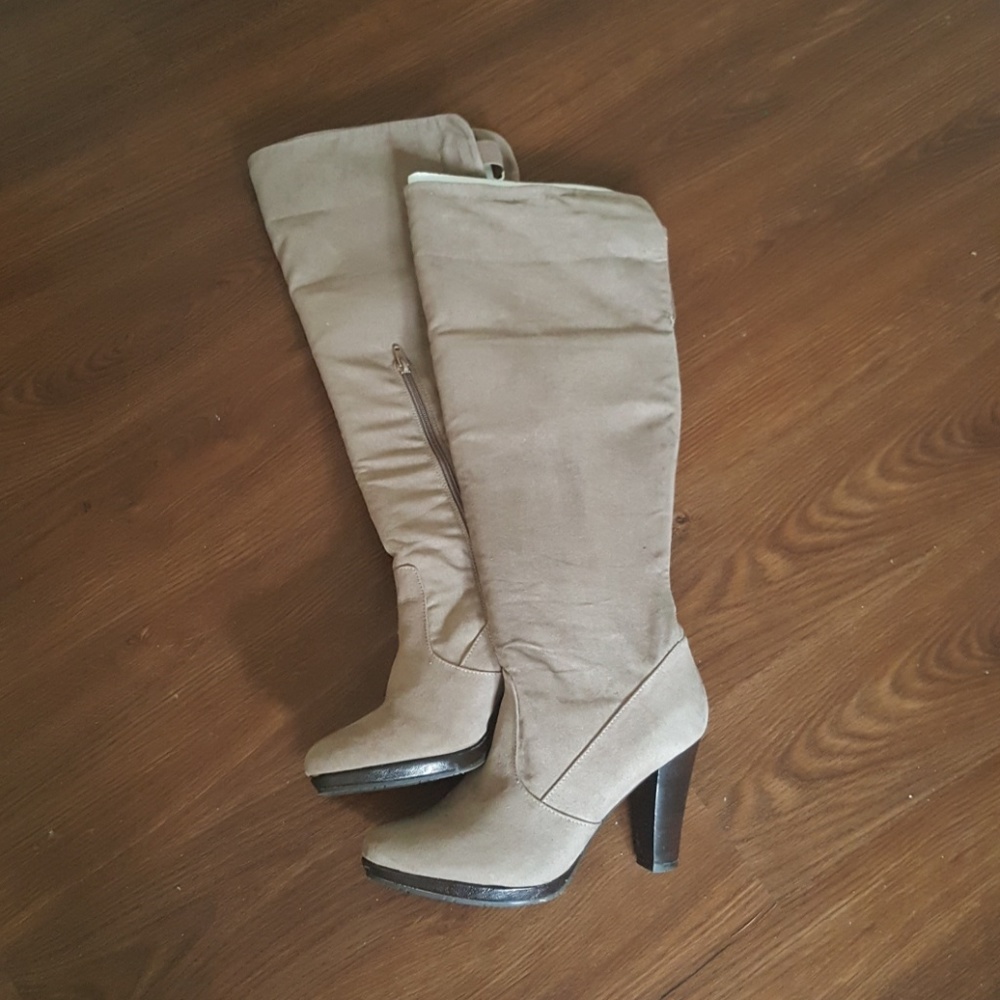 Knee high boots